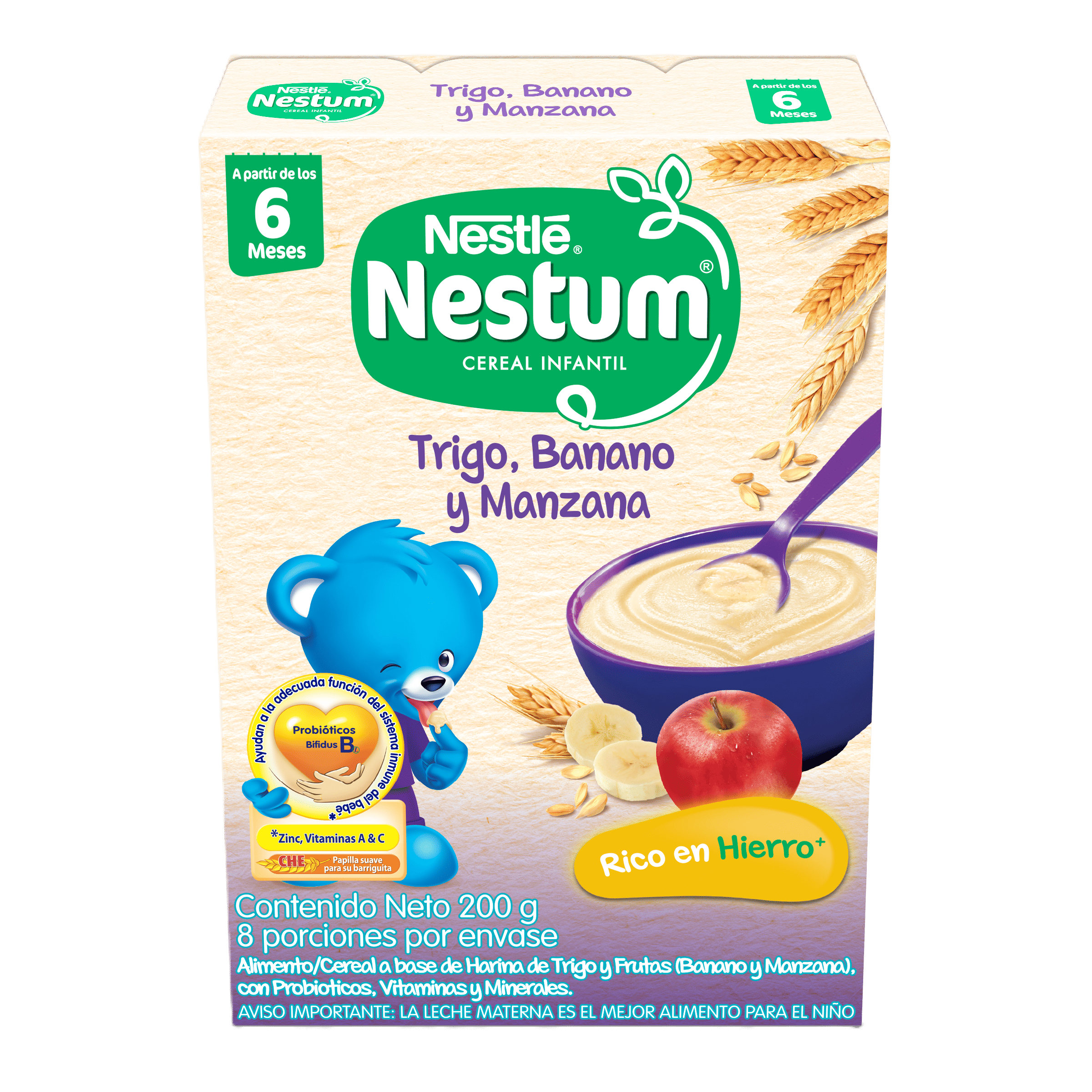Nestum Trigo Frutas x 200 gr
