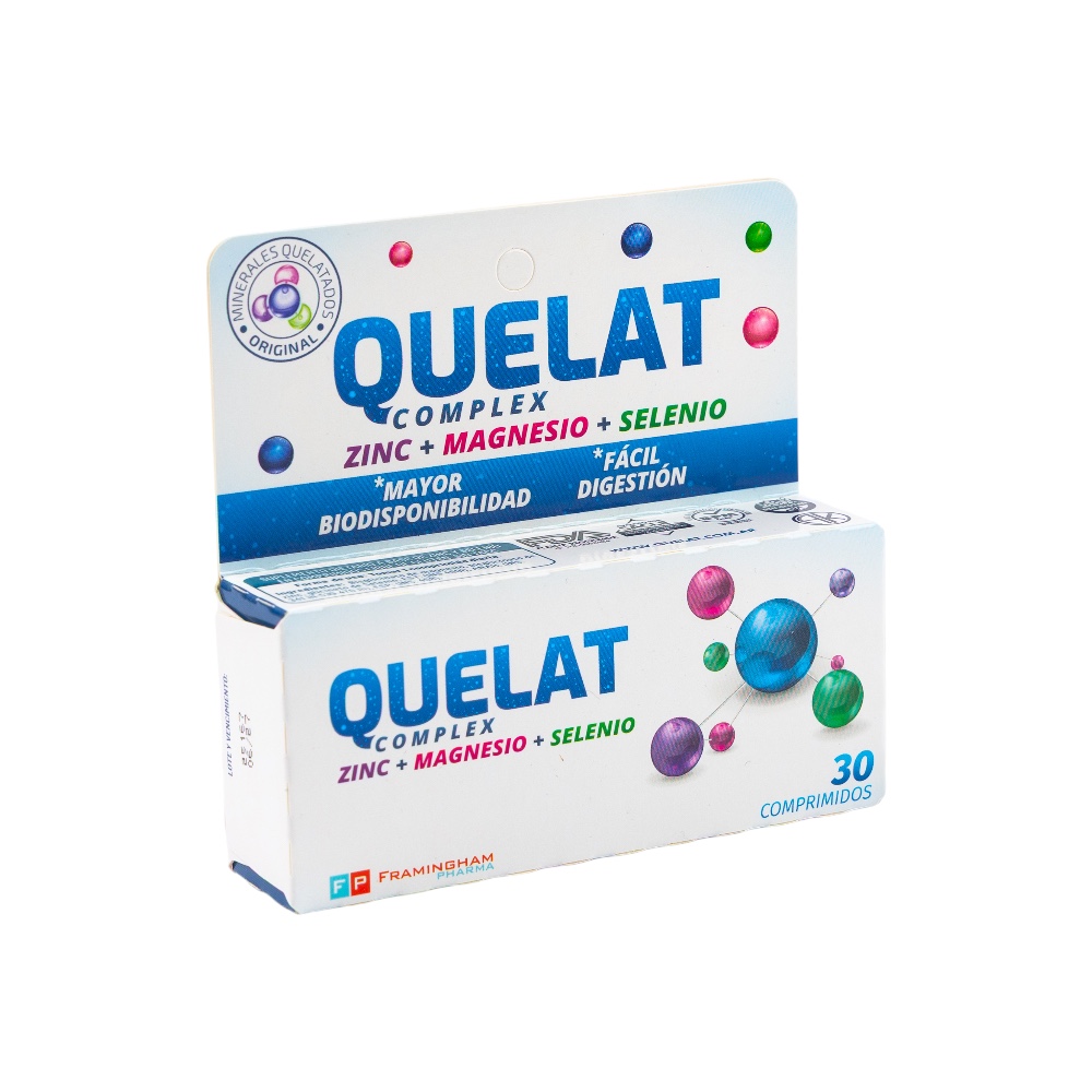 Quelat Complex x 30 comp