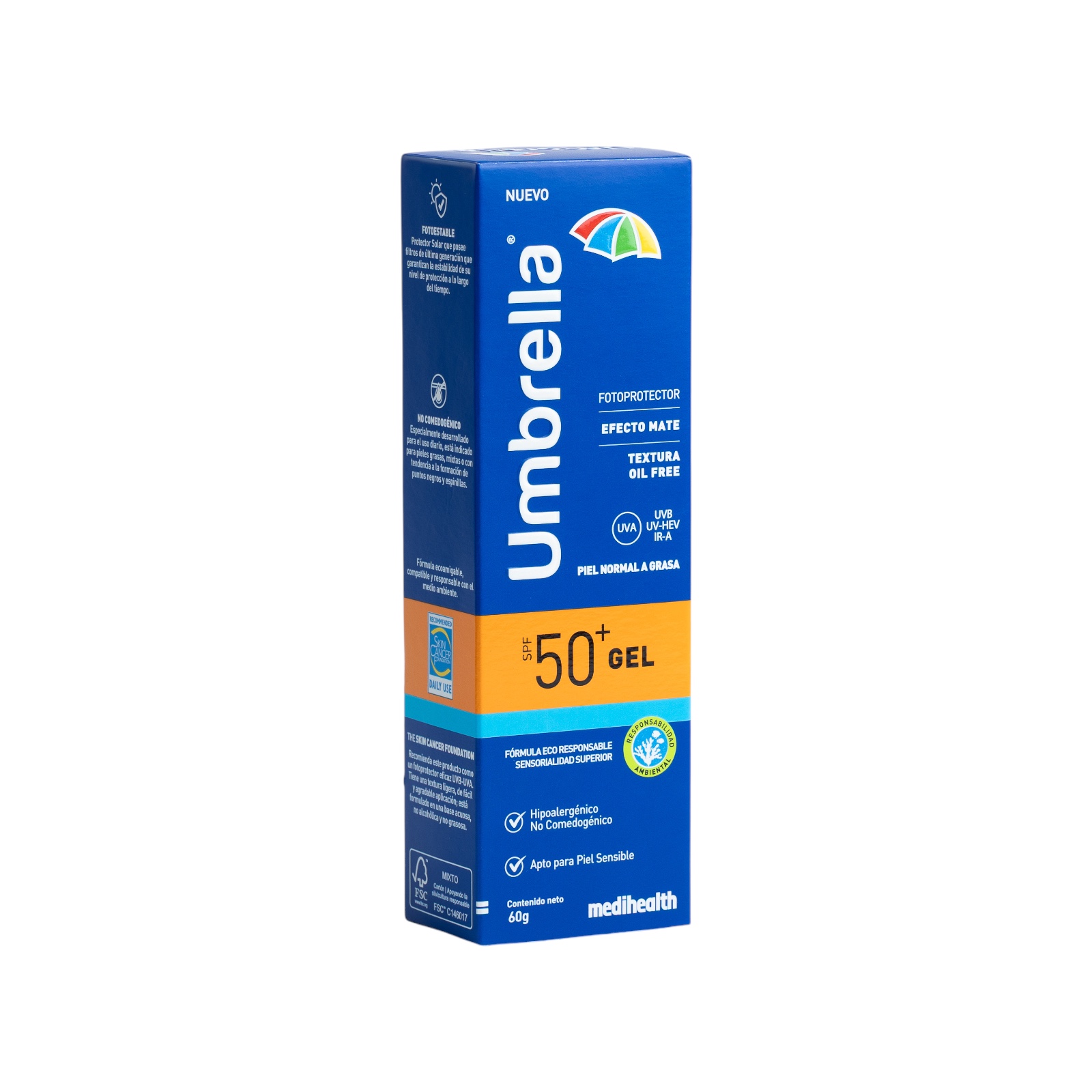 Umbrella gel x 60 gr FPS 50