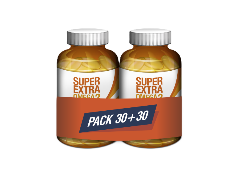 SUPER EXTRA OMEGA 3 SERVIMEDIC PACK 30 +30 cáps.