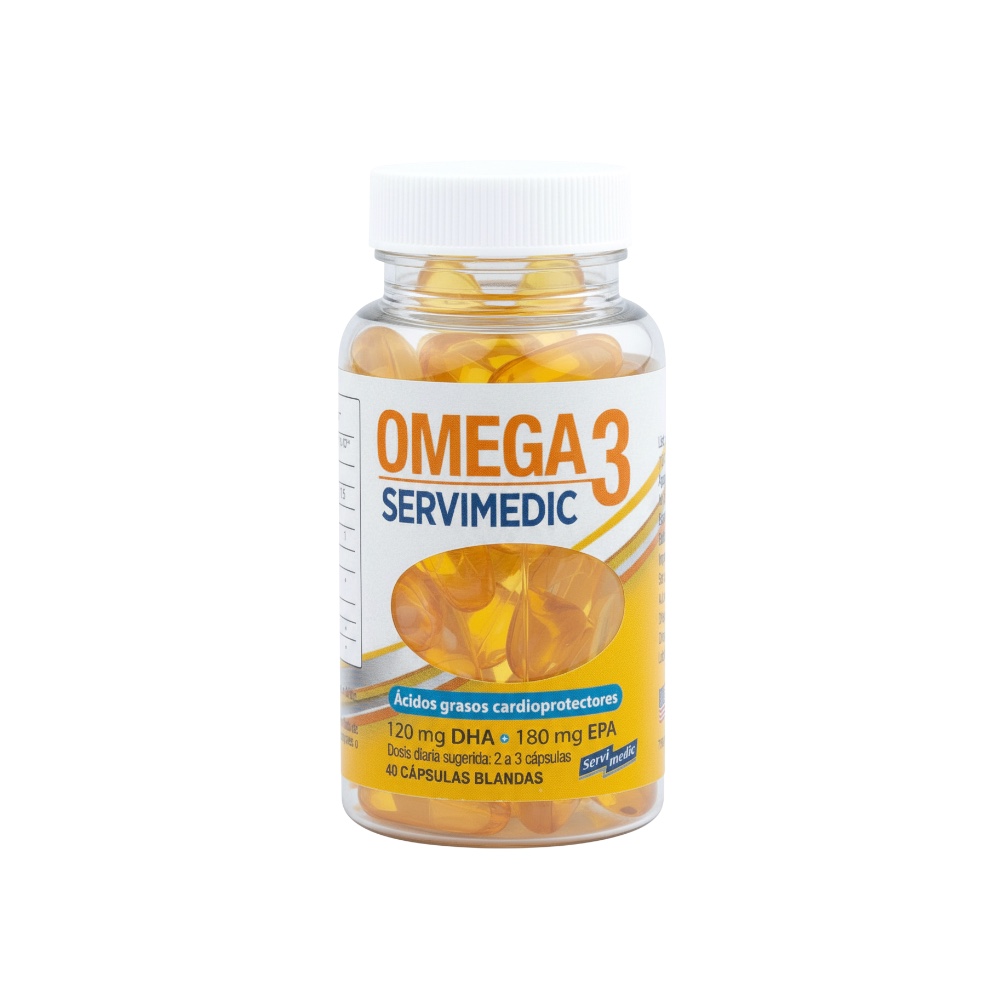 OMEGA 3 SERVIMEDIC x 40 cáps.