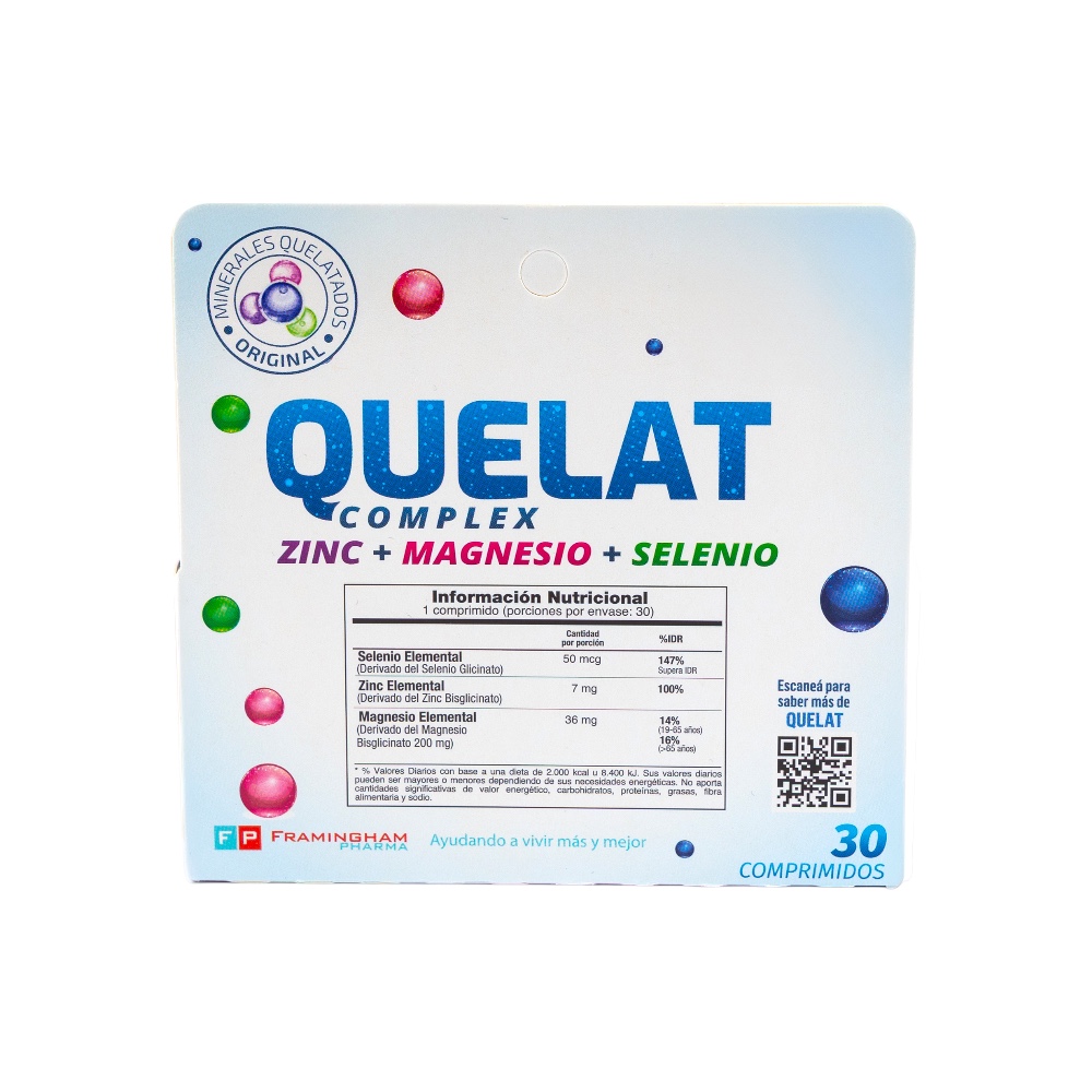 Quelat Complex x 30 comp