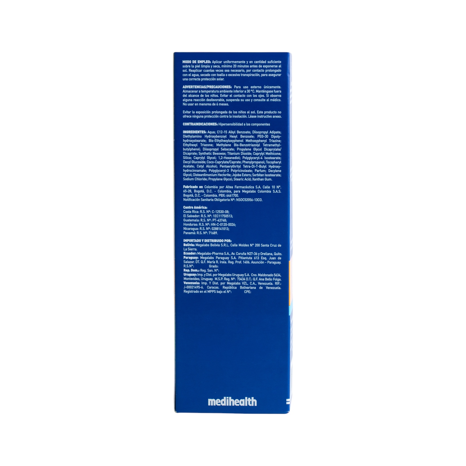 Umbrella resistente al agua FPS 50 tubo x 170 gr