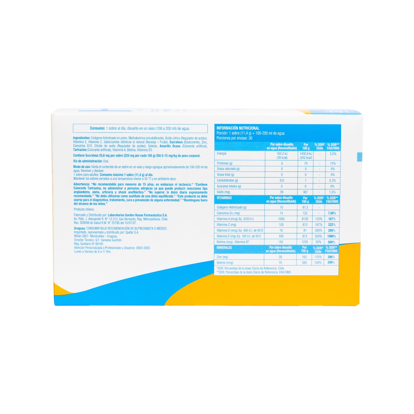 Hidrolágeno Q10 x 30 sobres