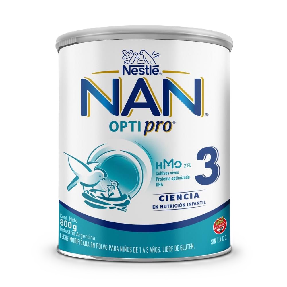 NAN OPTI PRO HM-0 3 polvo lata x 800 gr