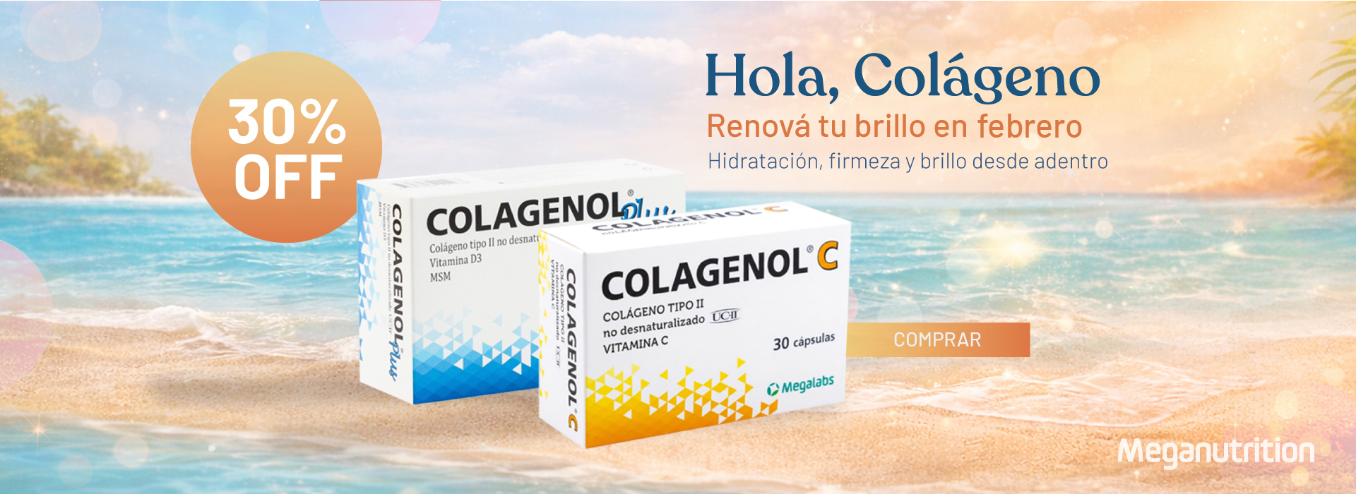 colageno 30% off